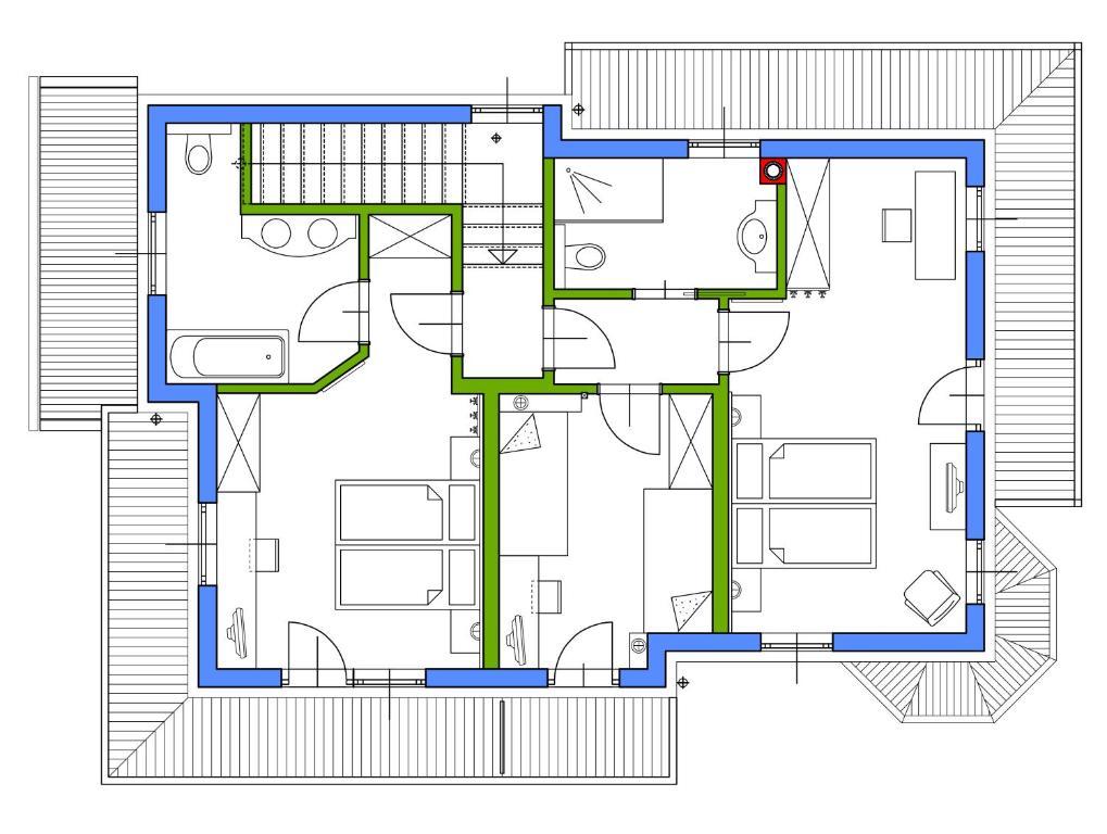 S'Dorfl Chalets Villa Mayrhofen Rom bilde