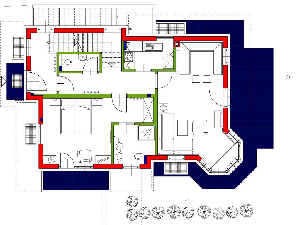 S'Doerfl Chalets Mayrhofen Rom bilde